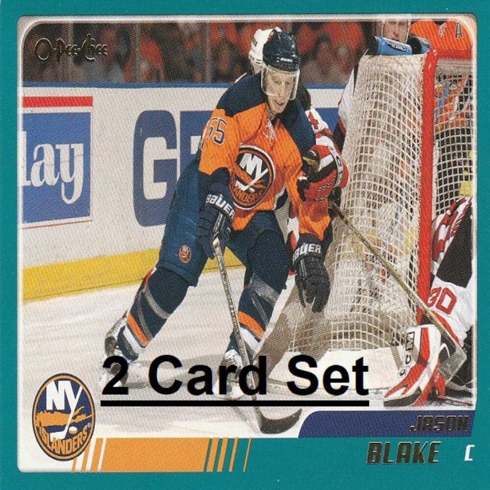 Jason Blake Hockey Card Collection